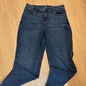 Hollister Women's Jeans High-rise Baggy Wide Leg Size 15/32